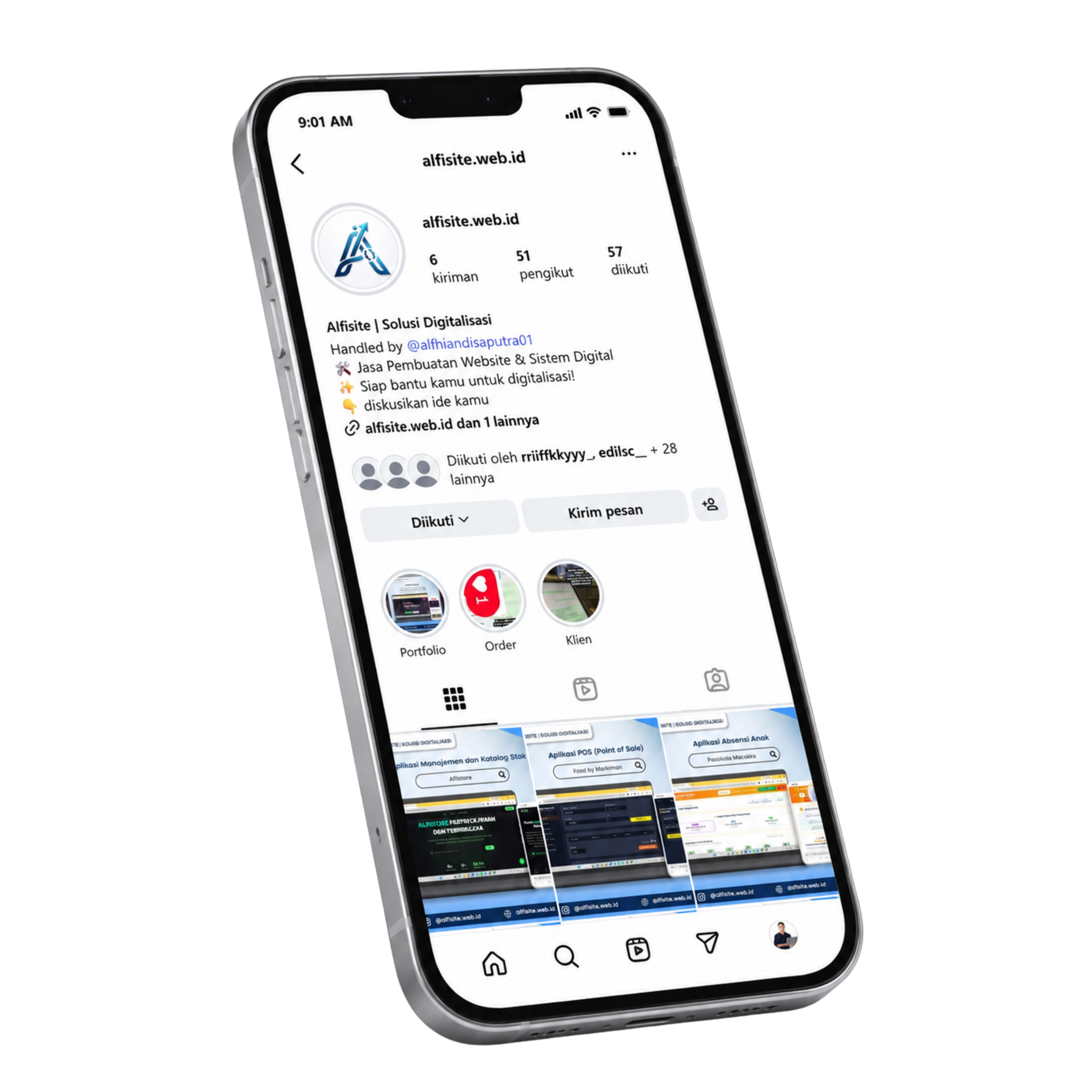 Alfi Portfolio Journey